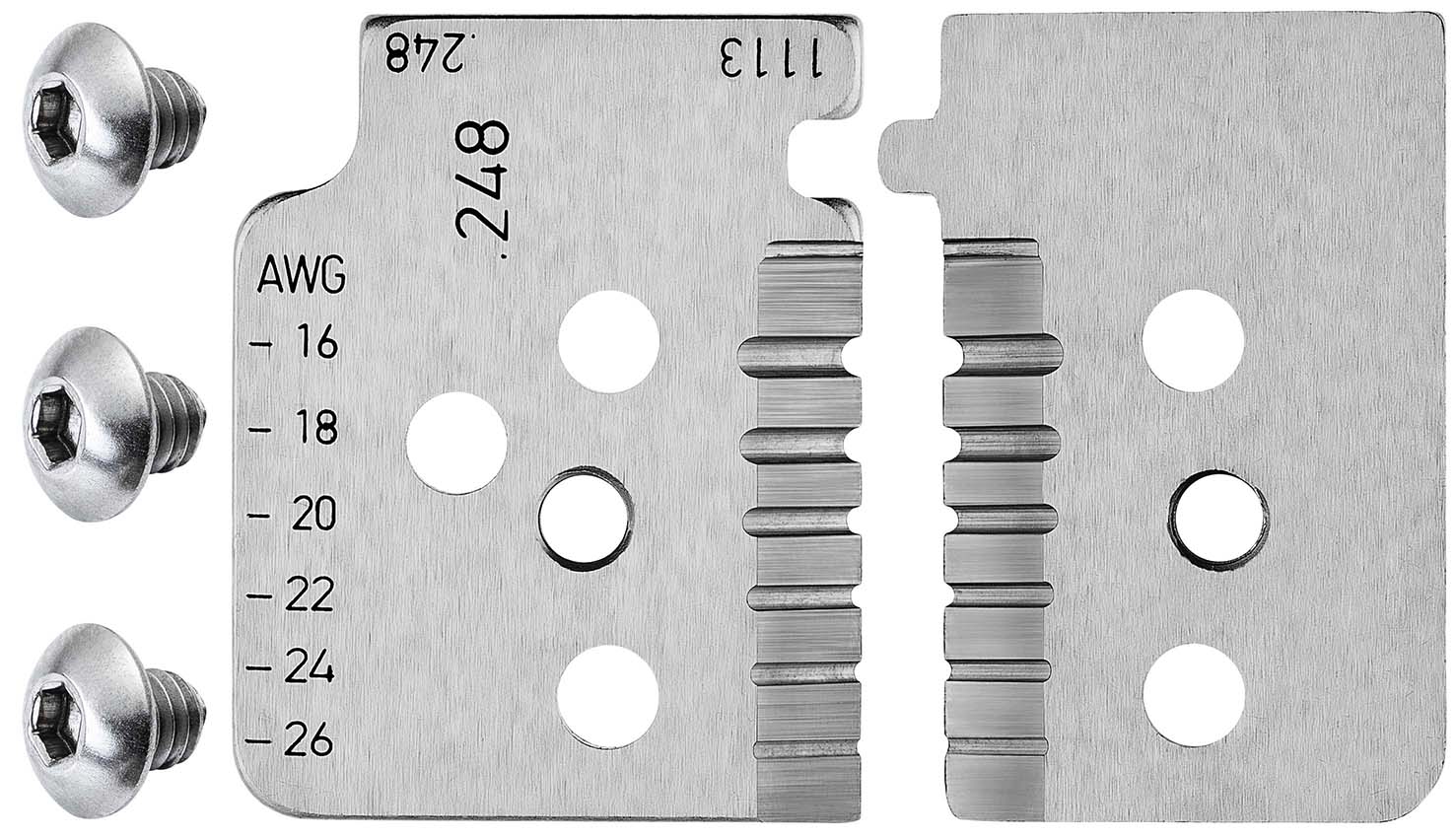 KNIPEX 12 19 14 1 Satz Ersatzmesser für 12 12 14