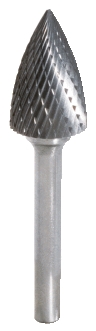 KSTOOLS HM Spitzbogen-Frässtift Form G, 16mm