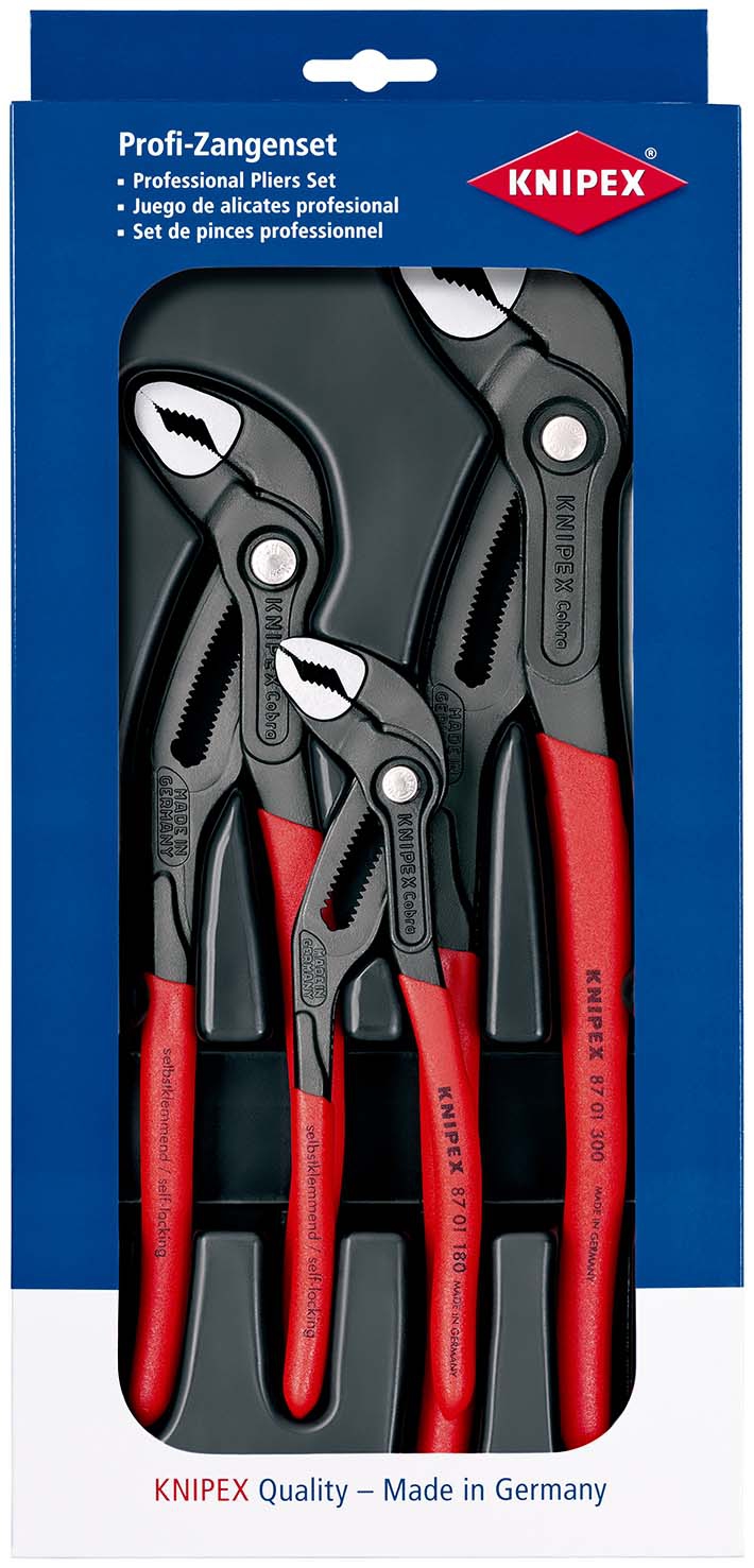 Zangenset Cobra 3tlg. Knipex
