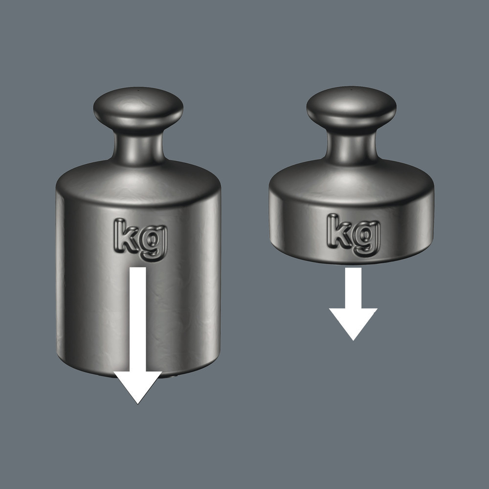 Bit-Sortiment Bit-Box 5 Impaktor PH Bit 1/4" DIN 3126 E6,3 PH3x50mm 5er Pack Wera