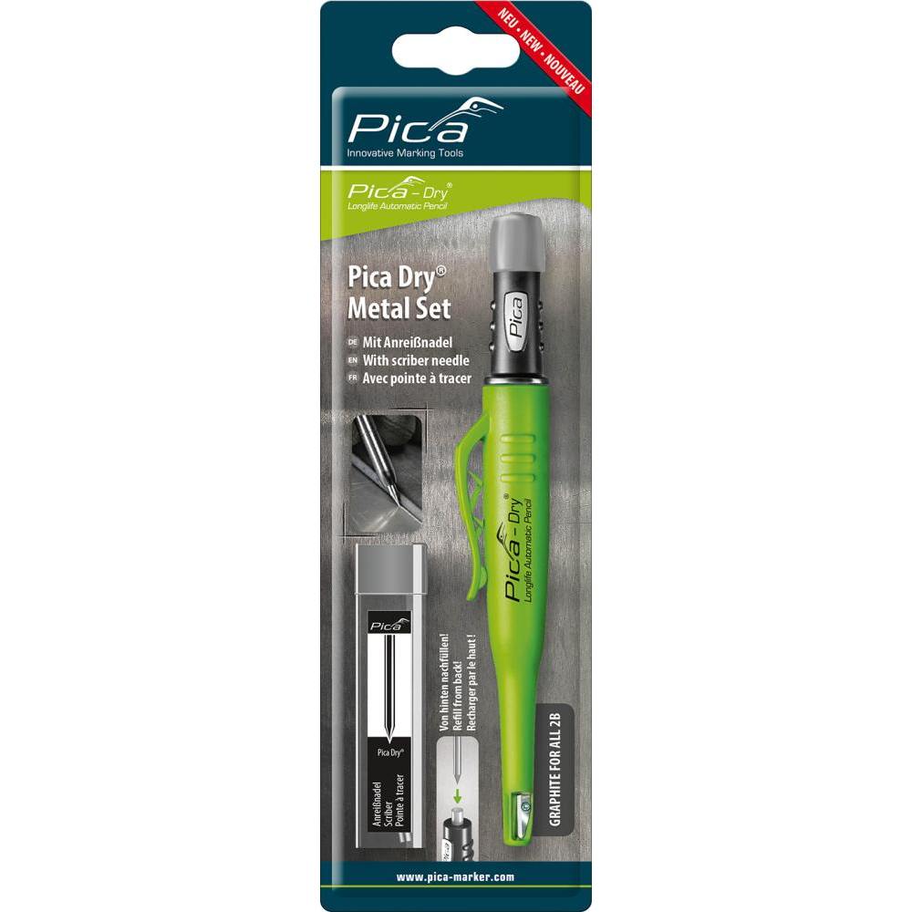 Pica-Dry Metal Set mit Anreissnadel