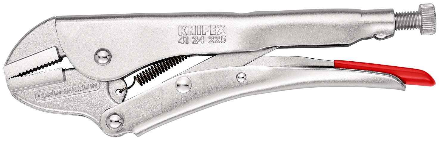 KNIPEX 41 24 225 Gripzange verzinkt 225 mm