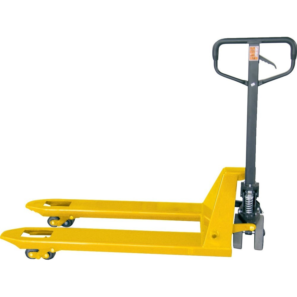 Gabelhubwagen Tandem, 2500 kg, gelb Hubwagen 2500kg PUR/PUR montiert