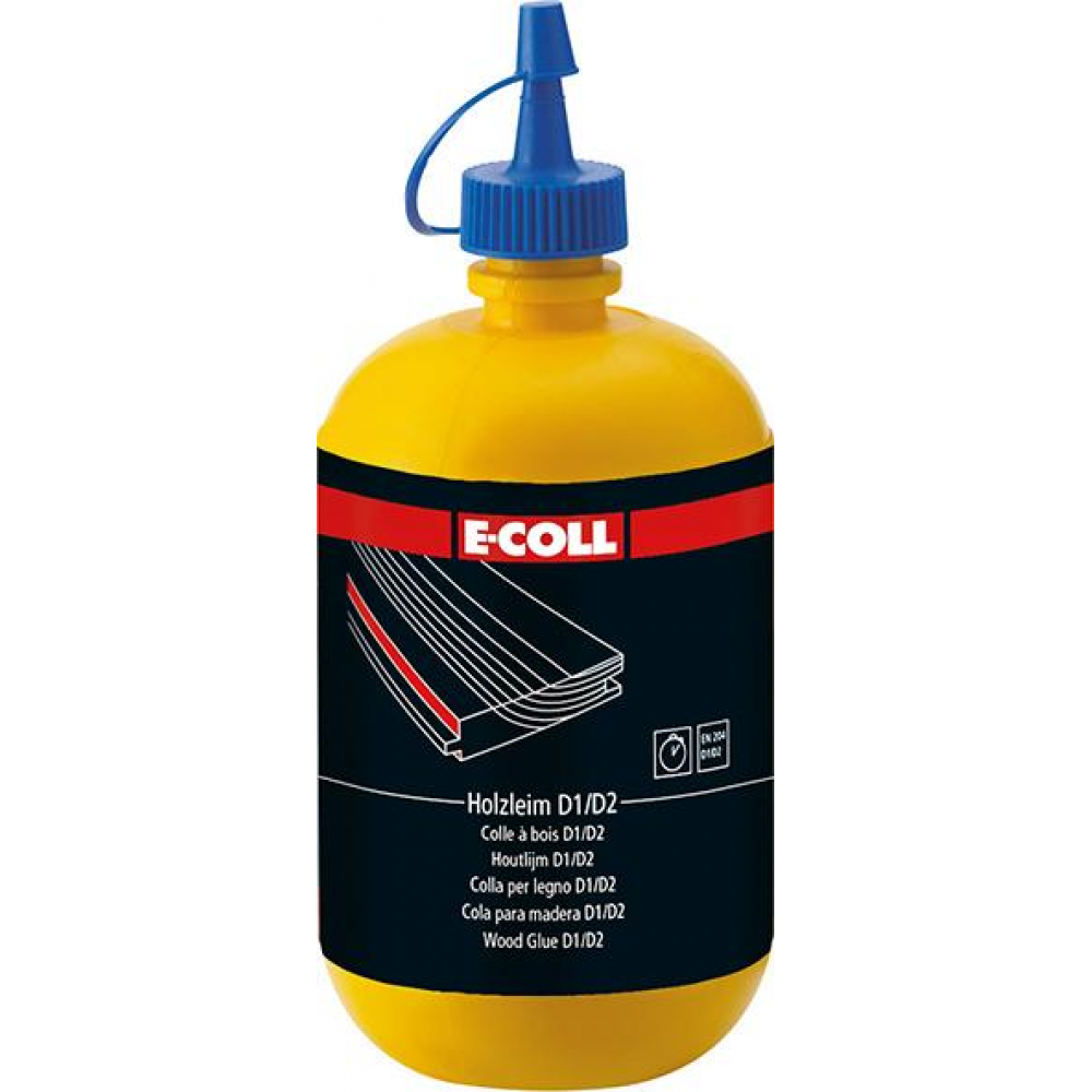 Holzleim D1/D2 schnellfest 750g Flasche E-COLL