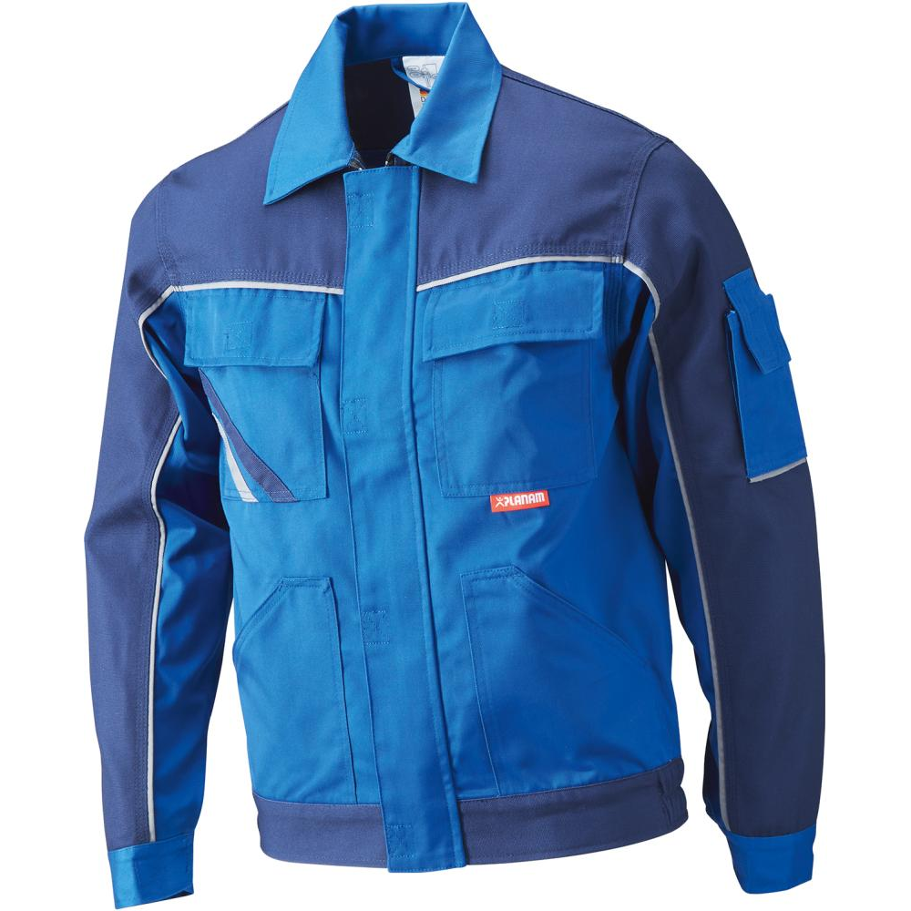 Bundjacke Highline Gr.54, kornblau/marine