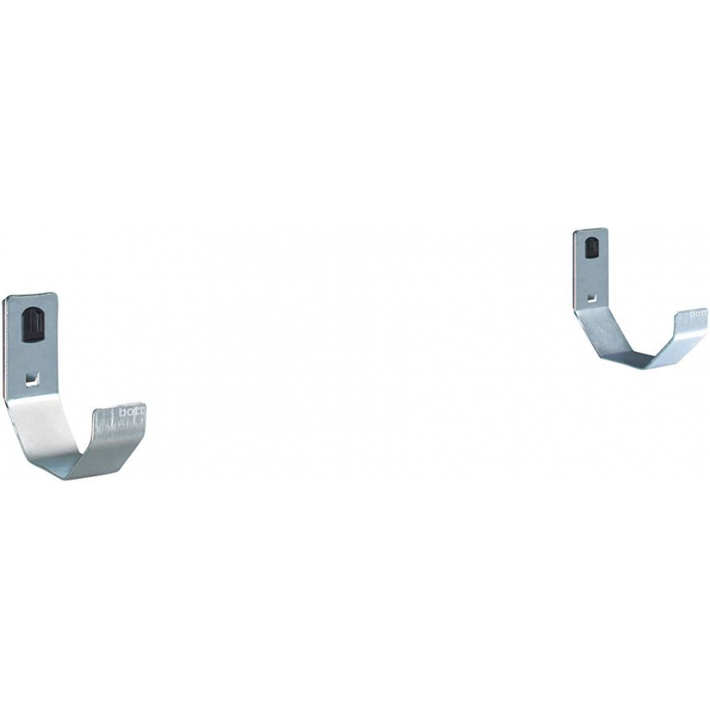 Rohrhalter, mit breiter Grundplatte B60x D100 mm für Lochplatten