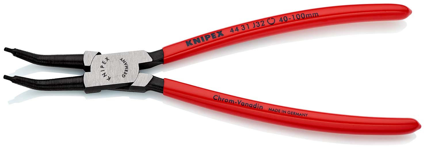 Sicherungsringzange innen 45Grad gebogen J32 mmKNIPEX