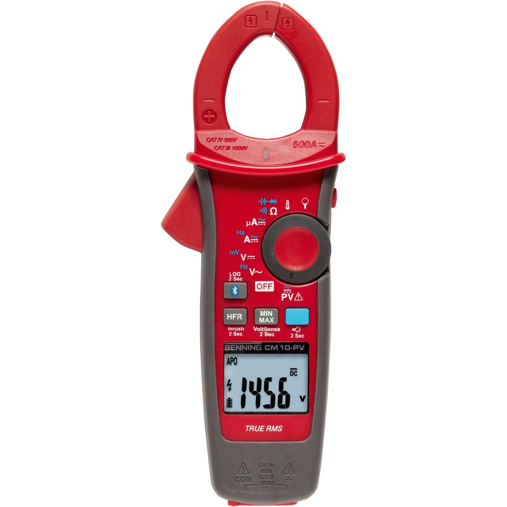 Digital-Stromzangen-Multimeter CM 10-PV Digital-Stromzangen- Multimeter Benning