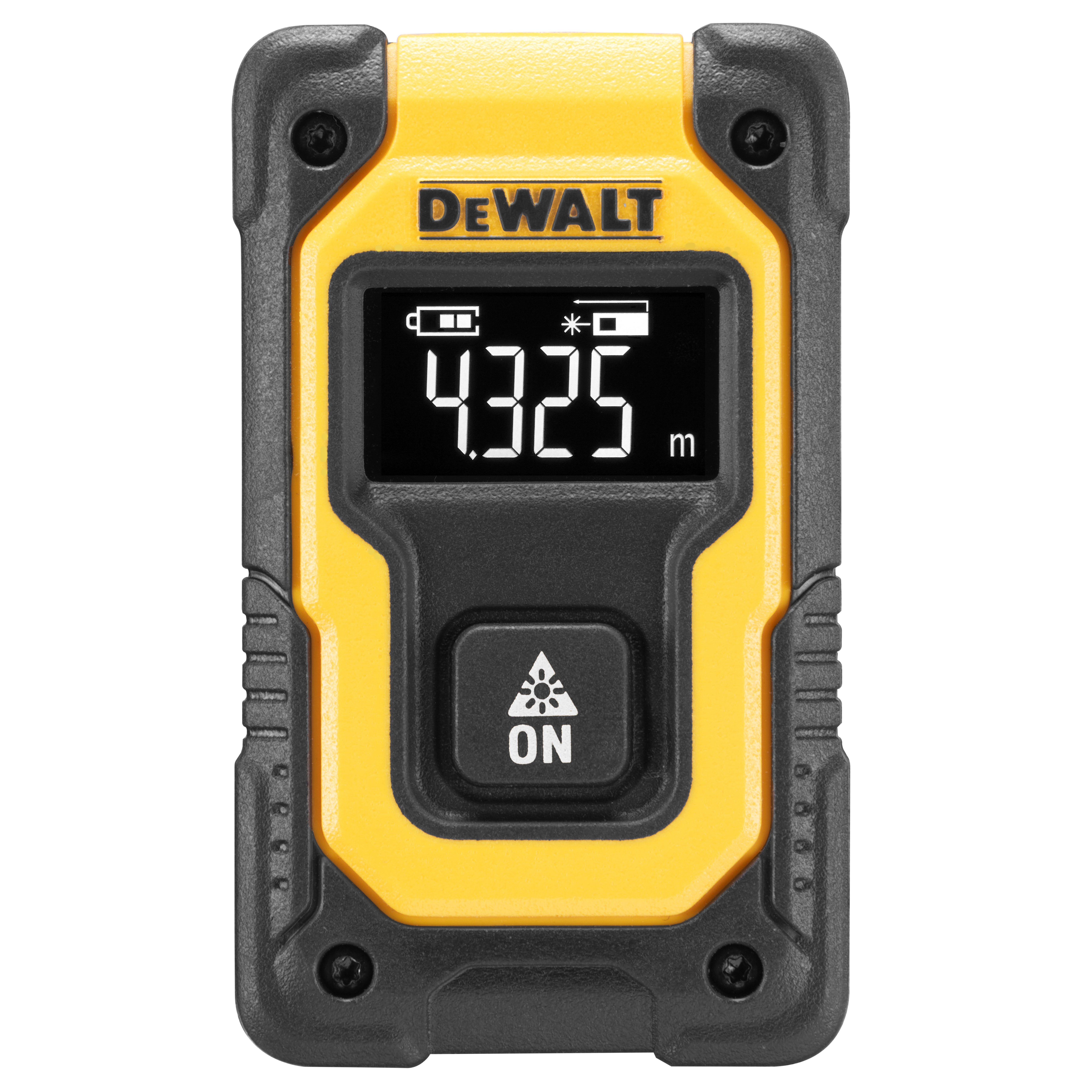 Dewalt DW055PL-XJ,  Entfernungsmesser bis 16m, Laserentfernungsmesser im Taschenformat bis 16m mit Ein-Knopf-Klick-Messung und USB-Anschluss, bis zu 1000 Messungen