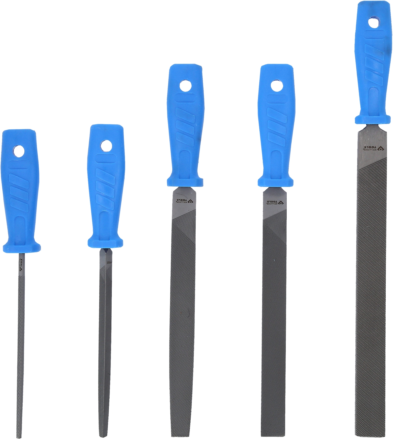 Brilliant Tools  Feilen-Satz, 5-tlg
