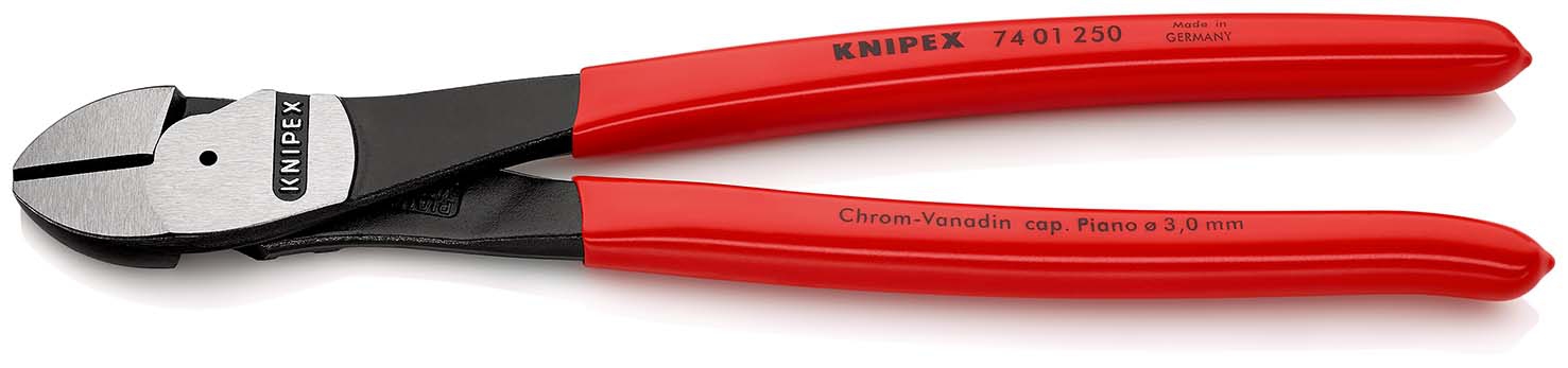 Kraft-Seitenschneider 7401 poliert 250mmKNIPEX