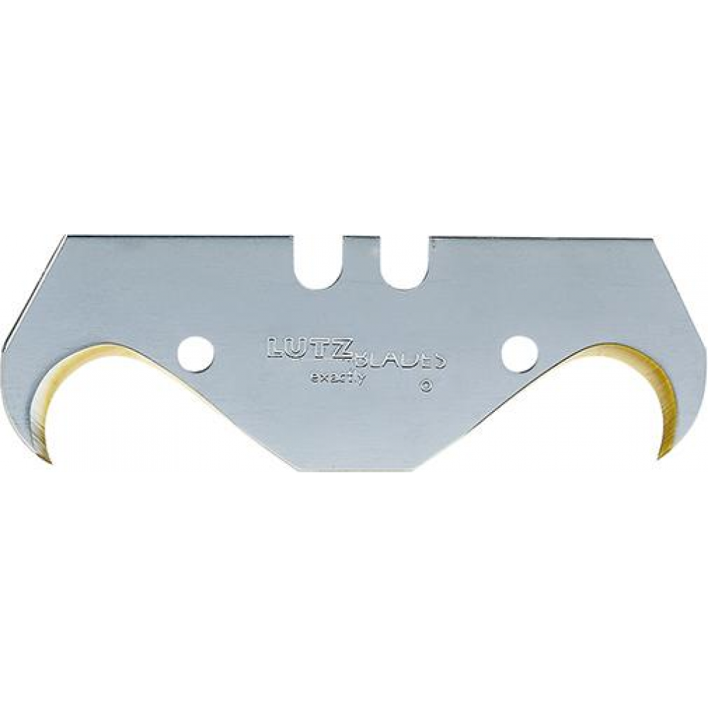 Hakenklinge HG65-PB Ti N 55,6x18,9x0,65mm Pack a 10 Stück LUTZ BLADES