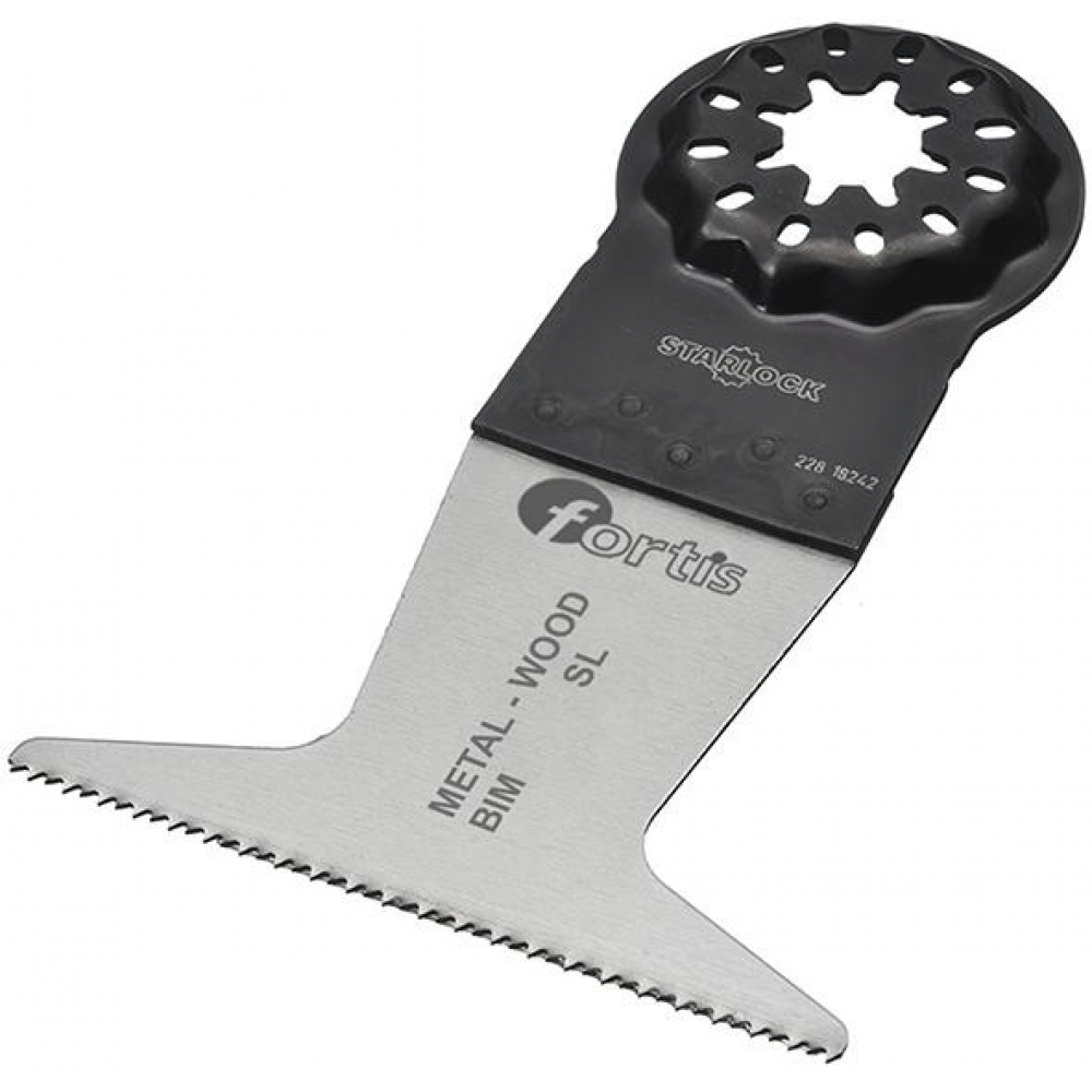 Bi M-Tauchsägeblatt für Holz und Metall Sägeblatt SL M 65 x 50 mm (3er Pack) FORTIS