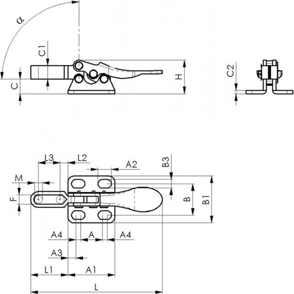 Waagerechtspanner Gr.2