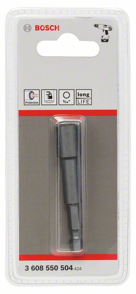 Bosch Steckschlüssel, 65 mm x 5/16-Zoll, mit Magnet