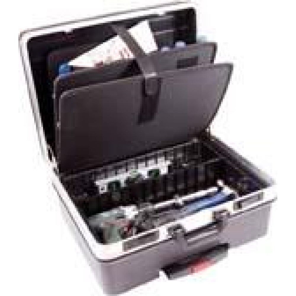 Werkzeugkoffer, mit Rollen Werkzeugtrolley 442x314x200mm ABS Tafel Taschen FORTIS