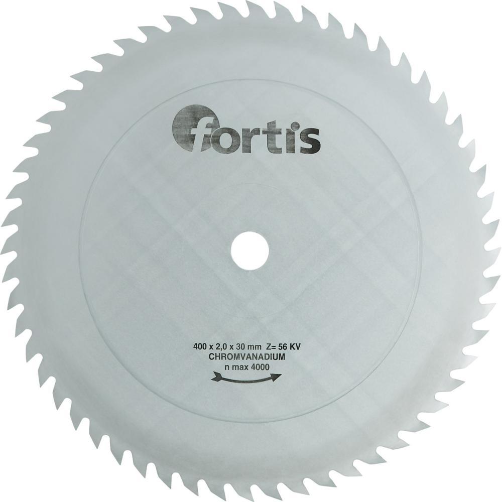 CV-Kreissägeblatt Grobzahn Kreissägeblatt CV 400x2,0x30mm Z56KV Fortis