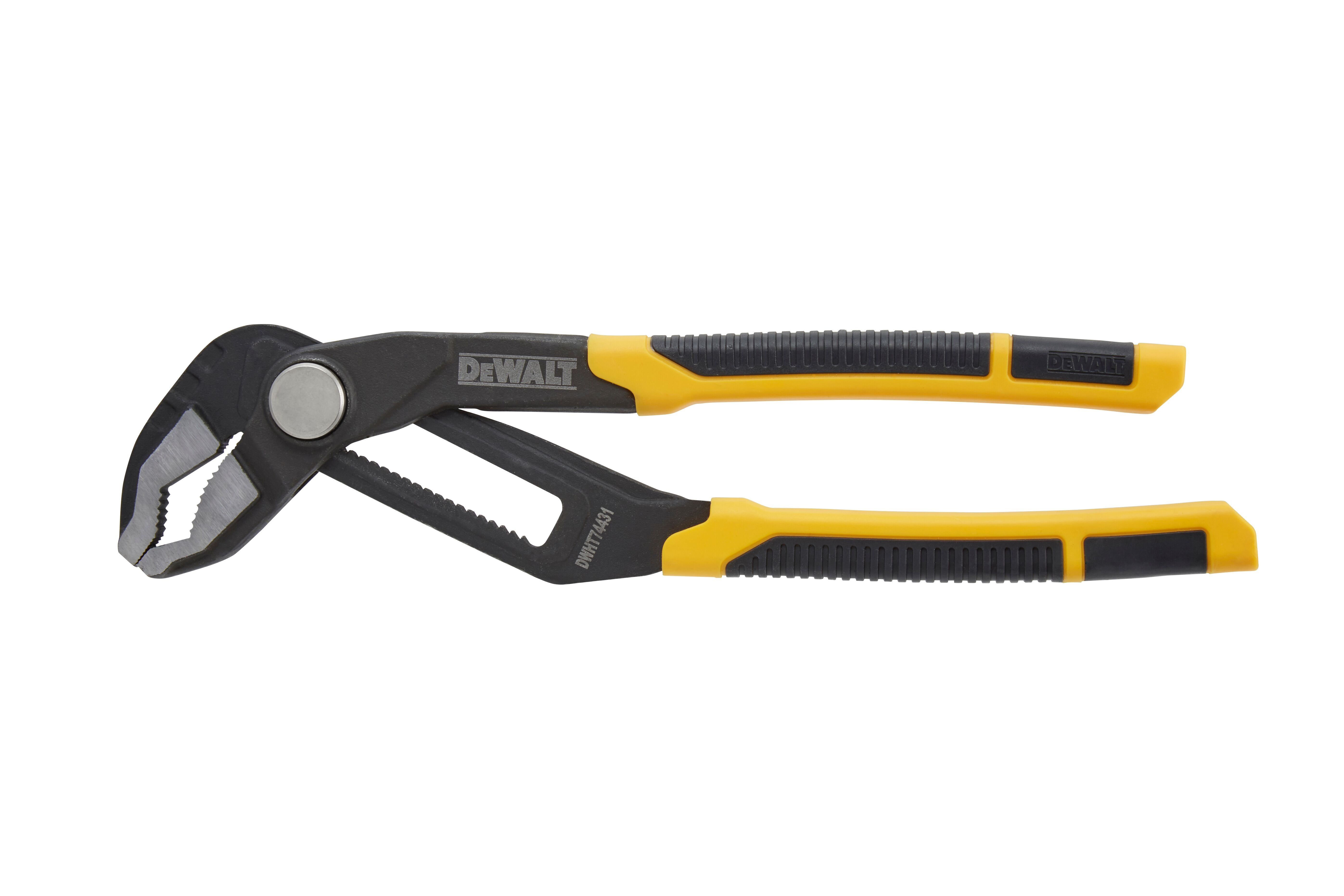 Dewalt DWHT0-74431,  Wasserpumpenzange 250mm, Wasserpumpenzange 250mm Push-Lock-Mechanismus
