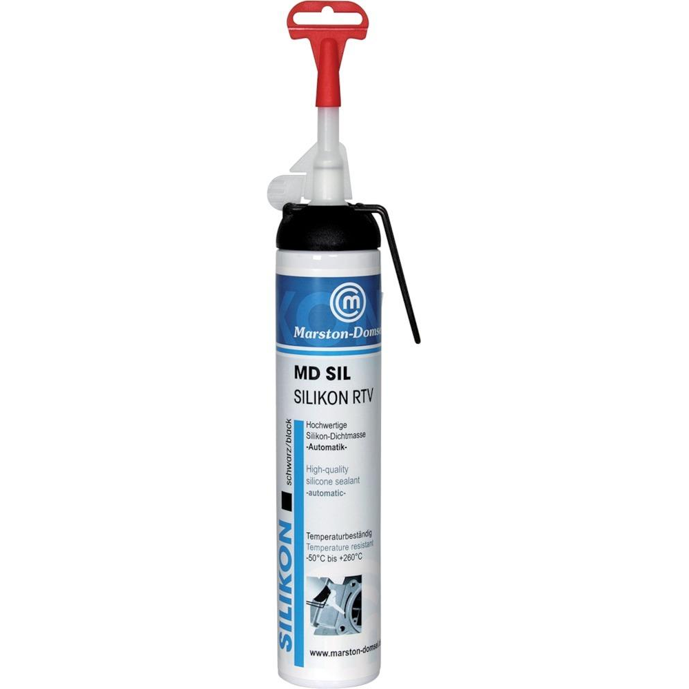 MD-Silikon schwarz Automatik 200ml