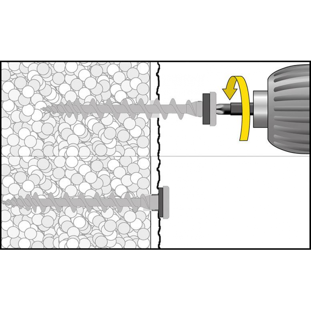 Isolierplattenschraube IPS 80 kupferfarben CELO