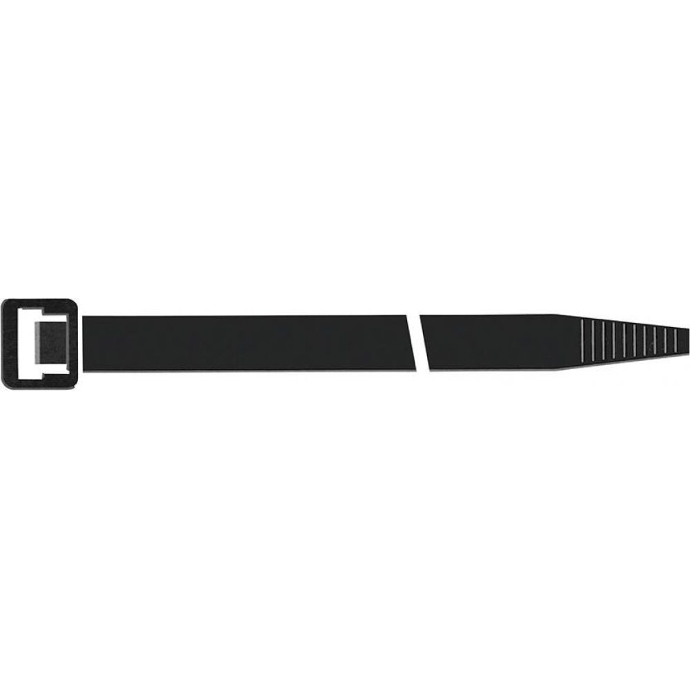 Kabelbinder 1000x12,5mm Nylon schwarz SapiSelco 100 Stück
