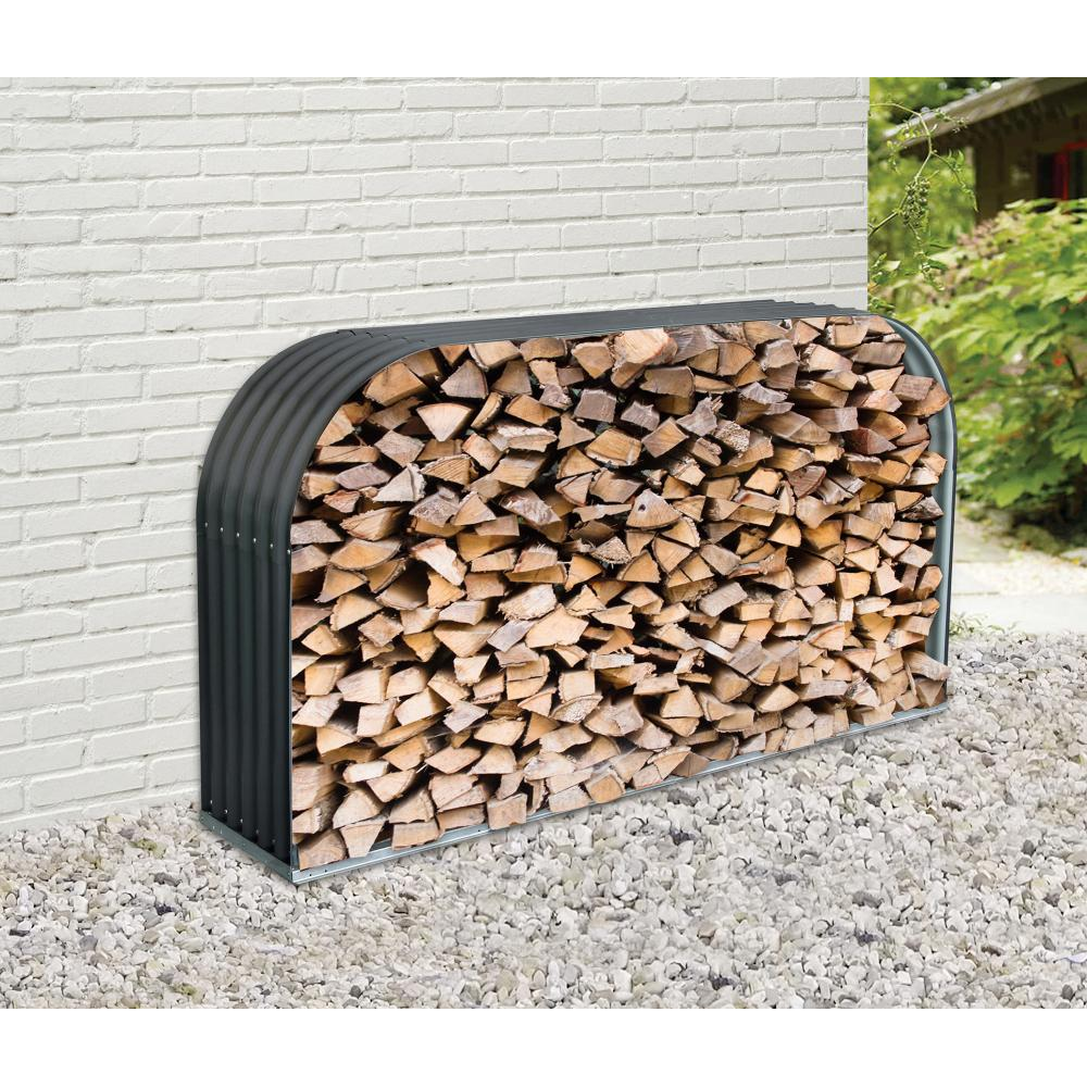 Holzunterstand gewölbtverzinkt und lackiert212 x 40 111 cm Beschaffungsartikel