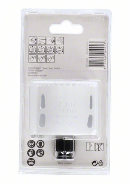 Lochsäge Bi-Metall PC 56 mm BoschVE à 1 Stück