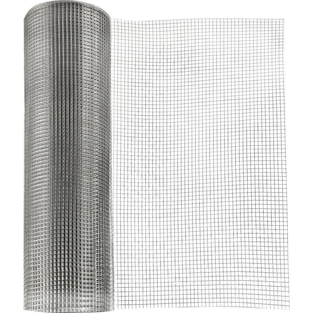Gitter punktgeschweißt 16,0x16,0x1,0x1000 mm A2 Rollenware