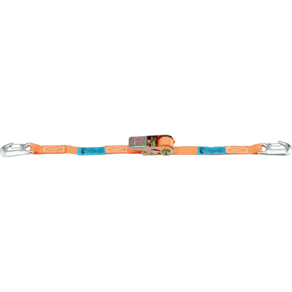Ratschen-Zurrgurt, 250500 da N, mit P-, RP- und K-Haken R-Zurrgurt 25mm 6m 2-t