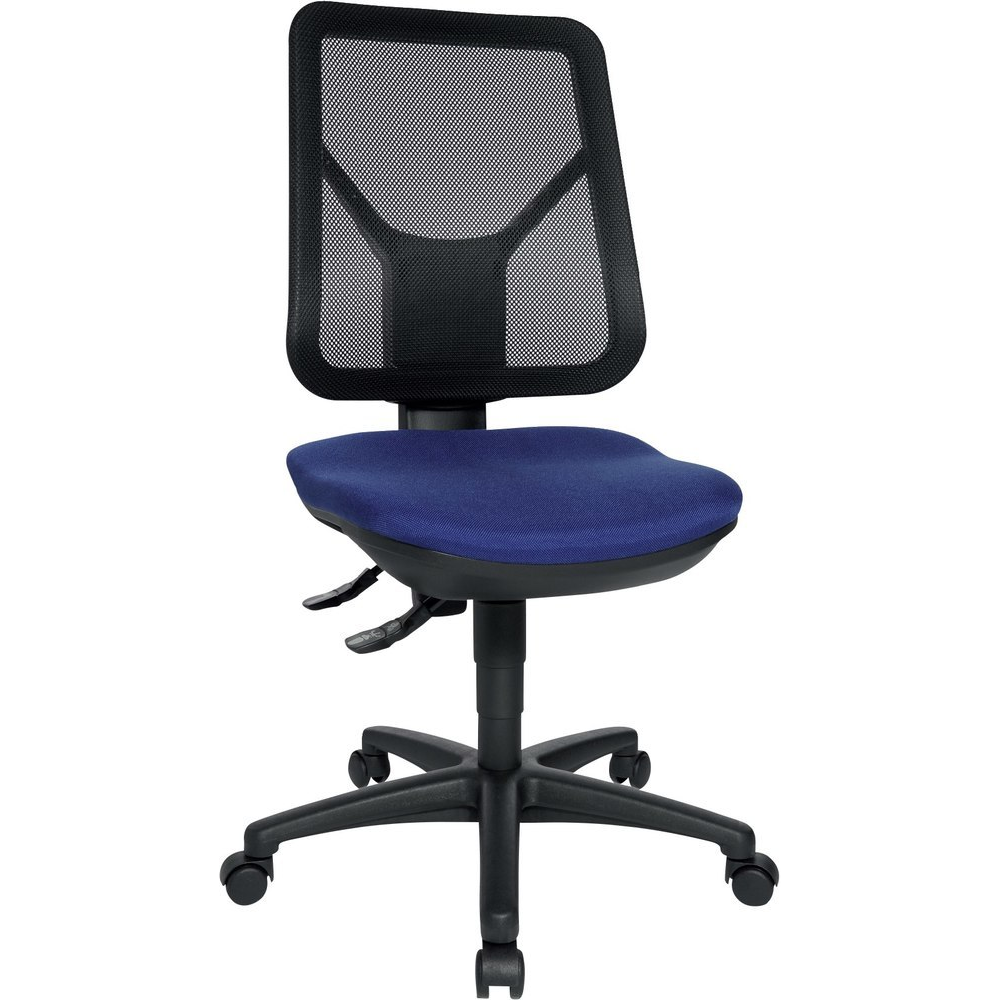 Bürodrehstuhl Modell Ergo Net Drehstuhl schwarz/schwarz,Netzr