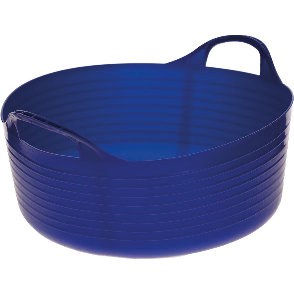 Flexibler Trog Flex Bag, flache Ausführung blau 15 ltr Ausf