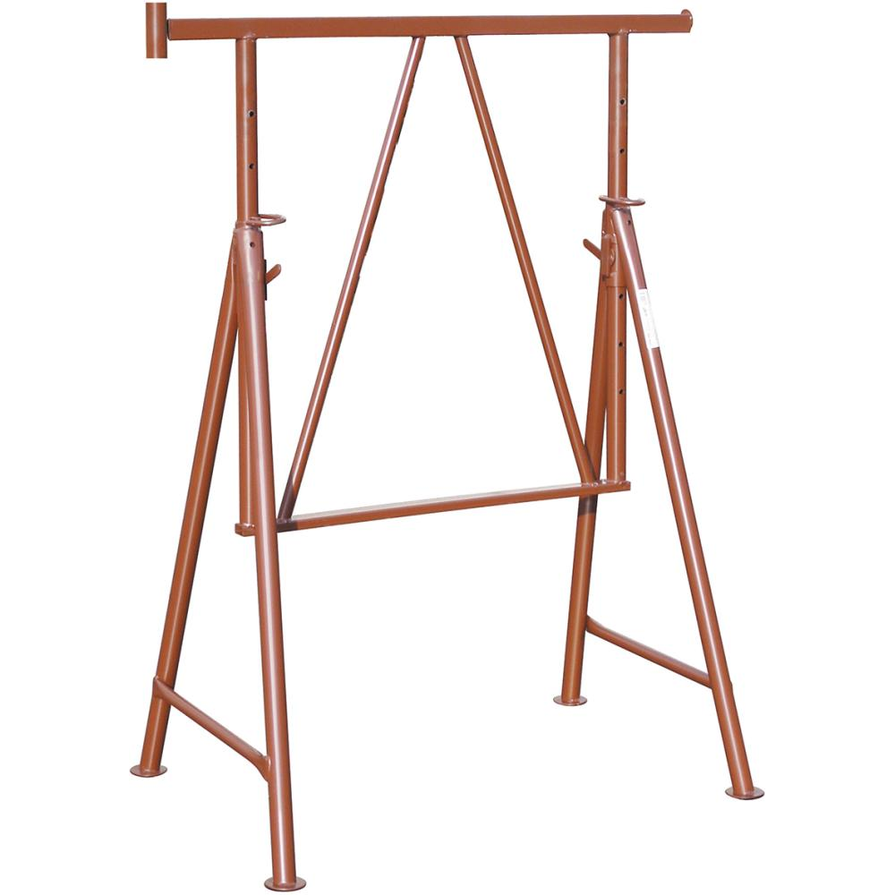 Stahlrohr-Gerüstbock Stahlr.-Gerüstbock B 1200mm, H 1,20 - 1,95m müba