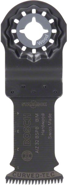 Bosch Tauchsägeblatt AIZ 32 BSPB Starlock BIM, Hard Wood, 50 x 32 mm