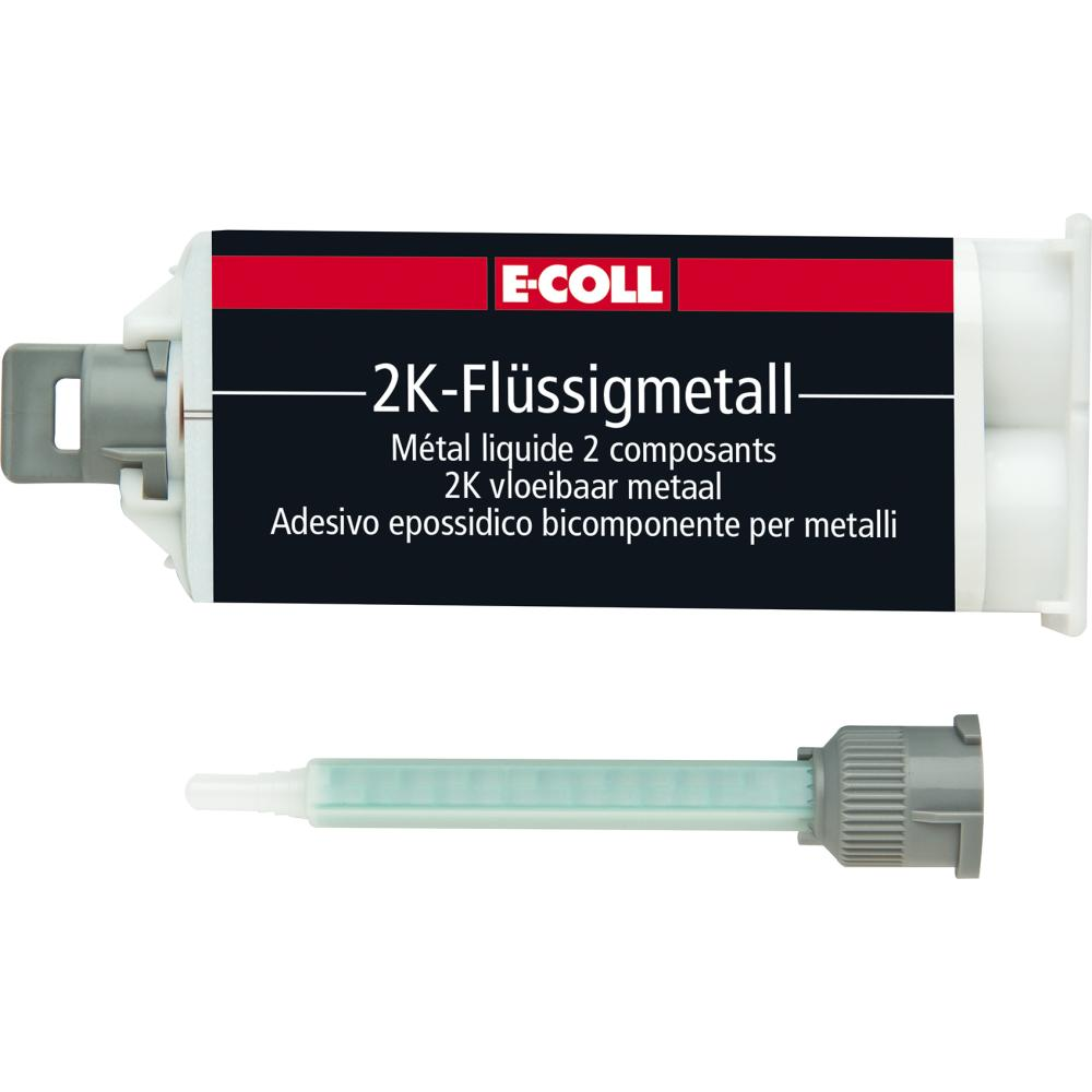 2K-Flüssigmetall 50g Doppelkammerkartusche E-COLL
