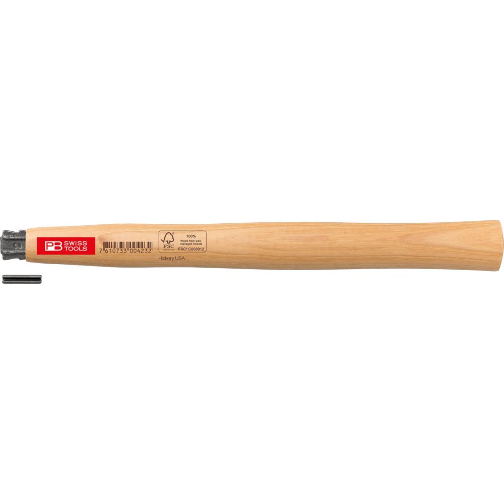 Hickorystiel PB 310, für Schonhammer SWISS Ersatzstiel Hickory rückschlagfrei 60mm Tools