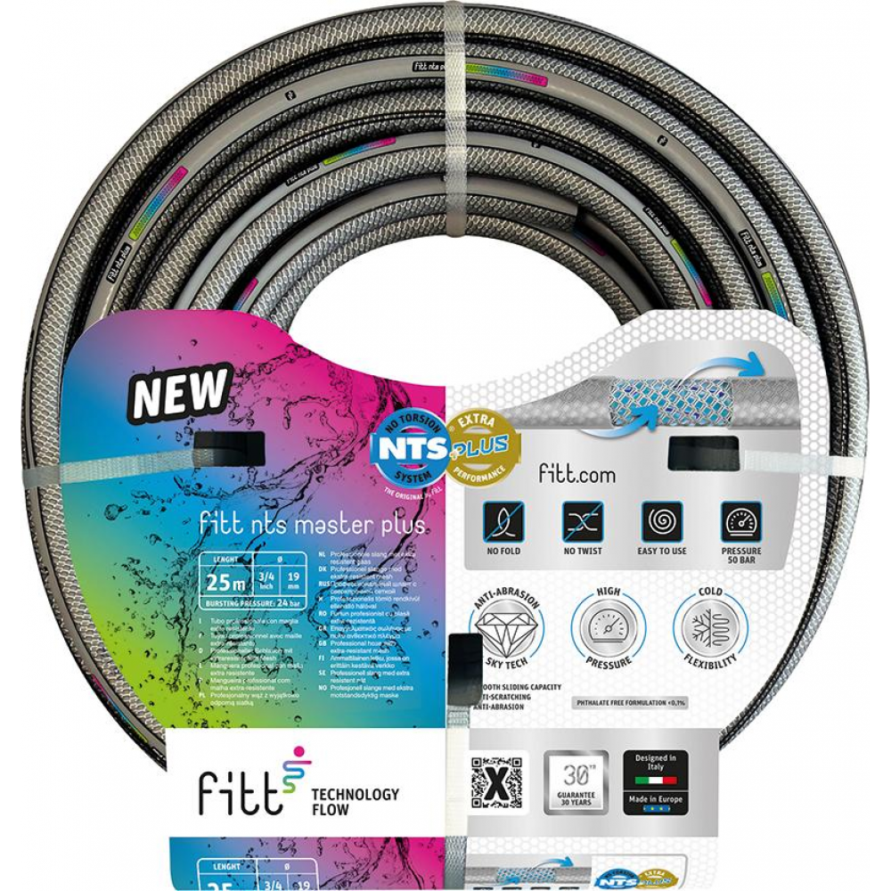 Profi-Wasserschlauch Masterplus Profi-Wasser 3/4"25m NTS-Masterplus