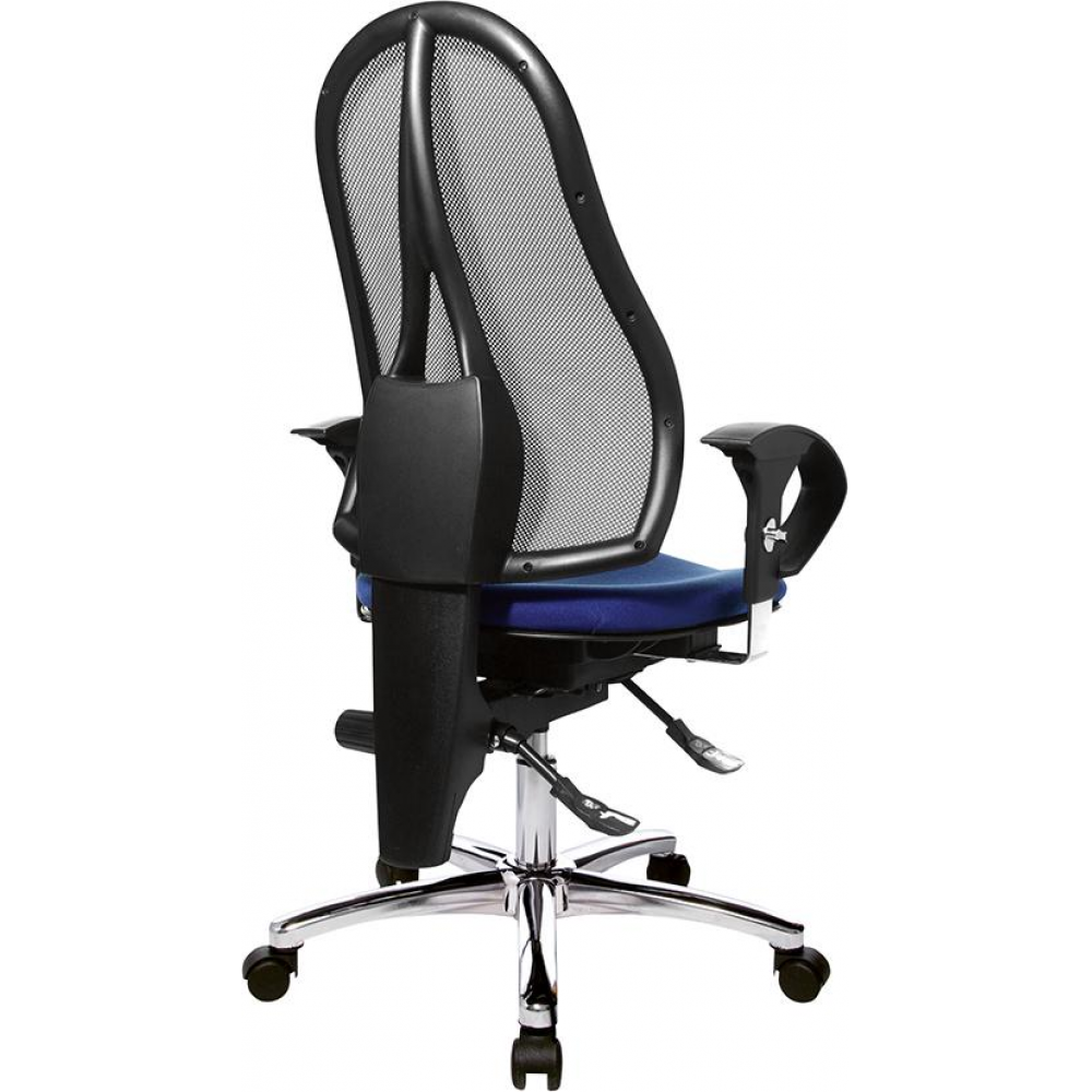 Bürodrehstuhl Modell Sitness 15 Drehstuhl blau/schwarz