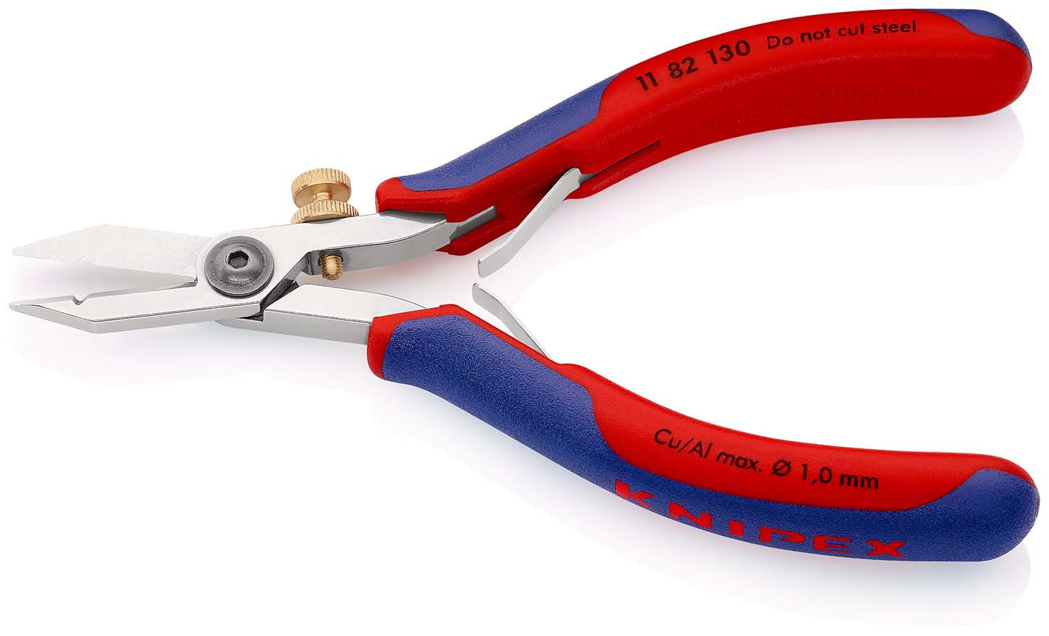 Abisolierschere Elektronik 140mm qmmKNIPEX
