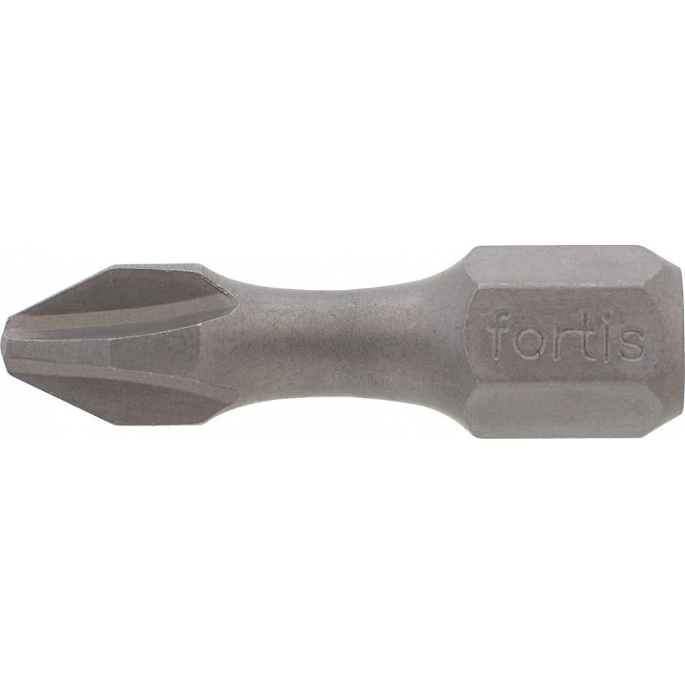 Bit 1/4", für Kreuzschlitz-Schrauben PH Torsion DIN3126" C6 3,PH1x25mm 10er Pack FORTIS