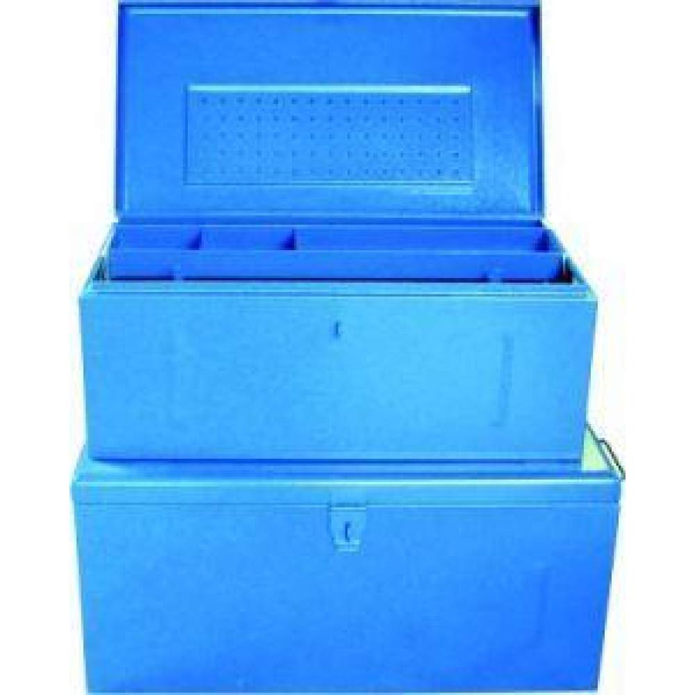 Stahlblech-Montagekoffer Stahlblechkoffer blau 830x440x340mm (H)