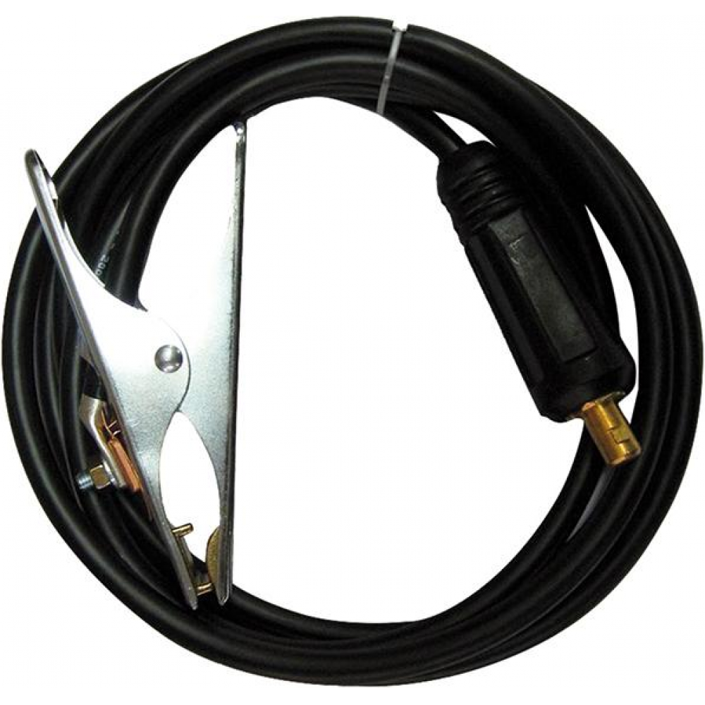 Massekabel, 5 m, Gummi Massekabel-Set Stecker5. 200 A 10-25 qmm ( )