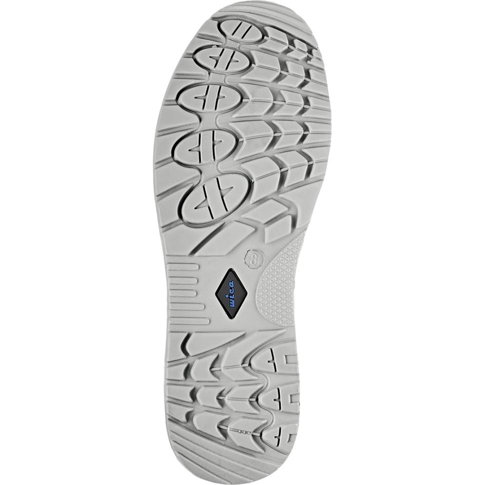 Sicherheitshalbschuh Sassnitz Nuovo, S1P FO SR ESD Halbschuh Schwarz/grau Gr, 37. Wica