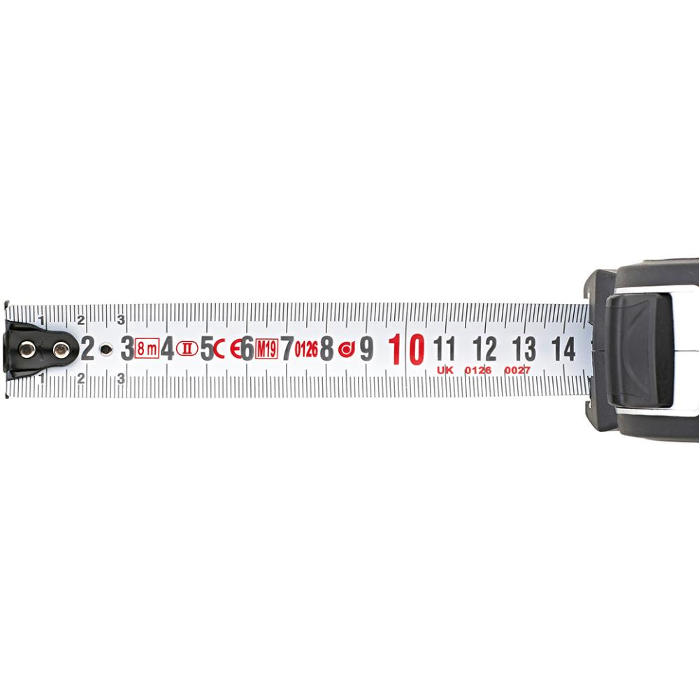 Taschenbandmaß Stahlband 8m x 27mm FORUM