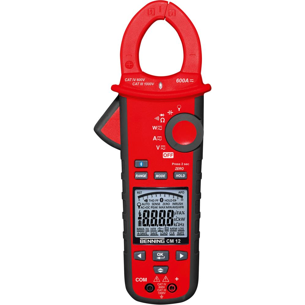 Stromzangen-Multimeter CM 12 Digital-Stromzangen- Multimeter Benning