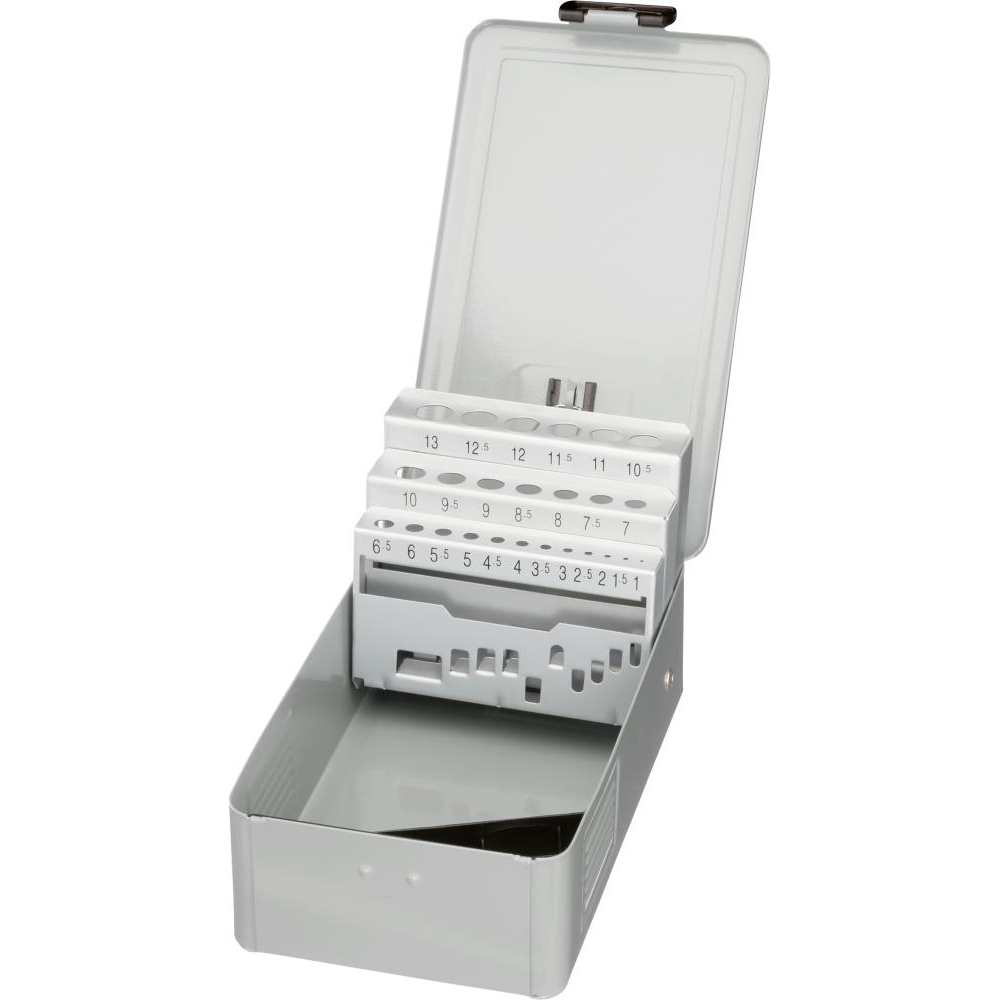 Metallkassette, leer für Spibos 1-13 0,25tl FORTIS