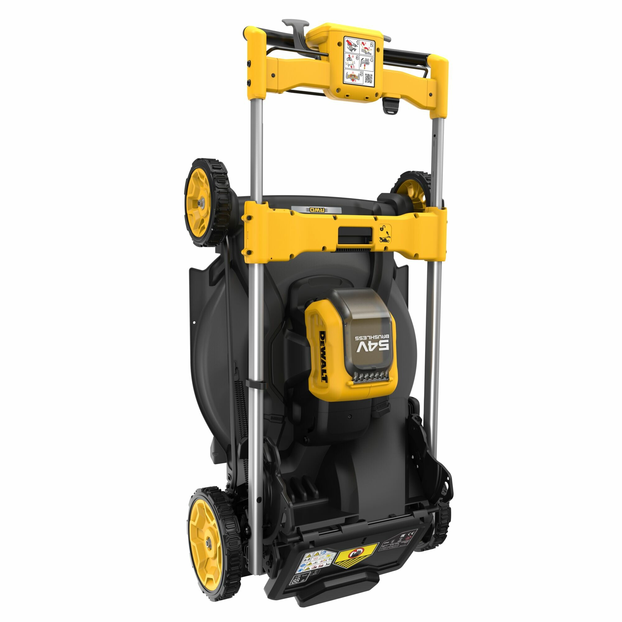 Dewalt DCMWSP550N ,  54 Volt Akku-Rasenmäher 53 cm (bürstenlos), mit hinterem Radantrieb - Basisversion
