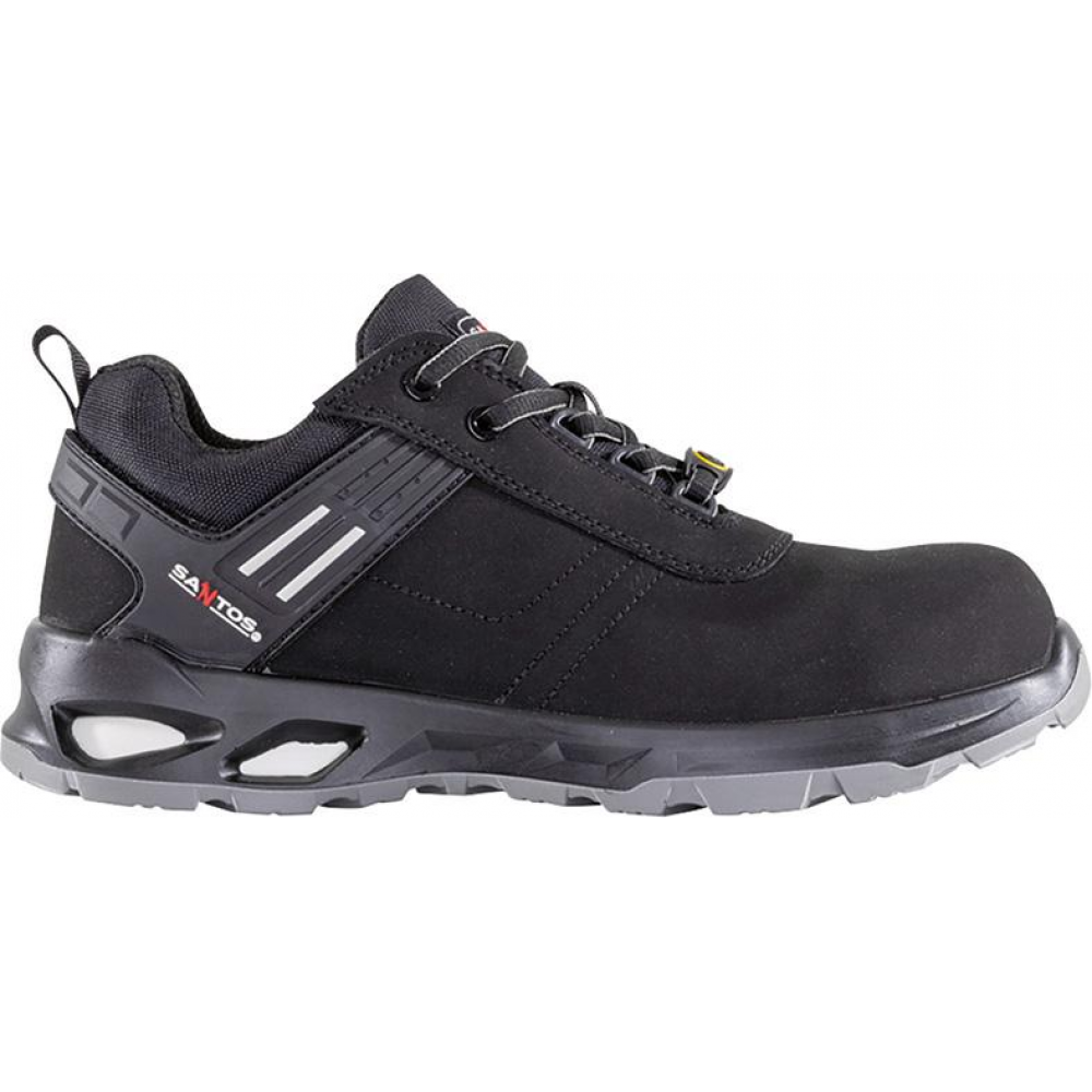 Sicherheitshalbschuh S41 Ergo Plus Lace, S3S SR ESD Halbschuh Gr 42. SANTOS