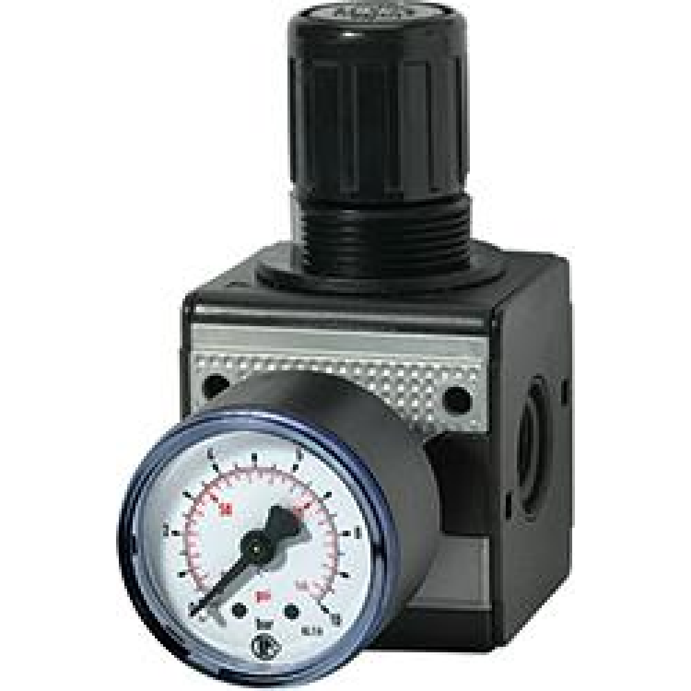 Druckregler, mit Manometer, Serie multifix BG5 0 5-10bar G1,RIEGLER ."