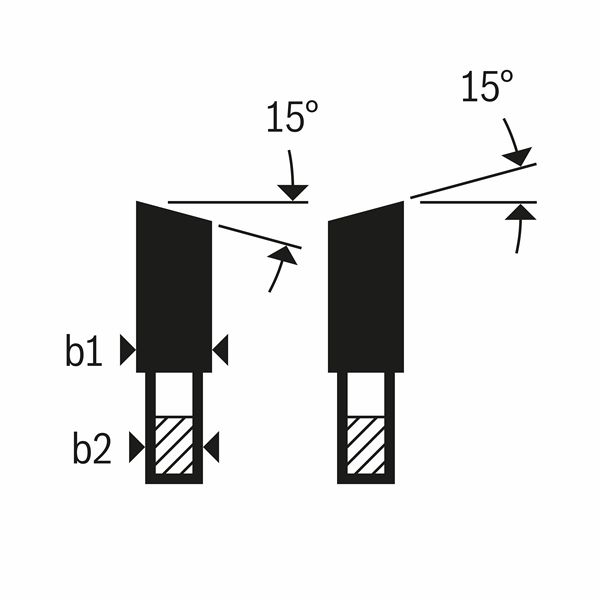 Bosch Kreissägeblatt Optiline Wood für Handkreissägen, 210 x 30 x 2,8 mm, 48