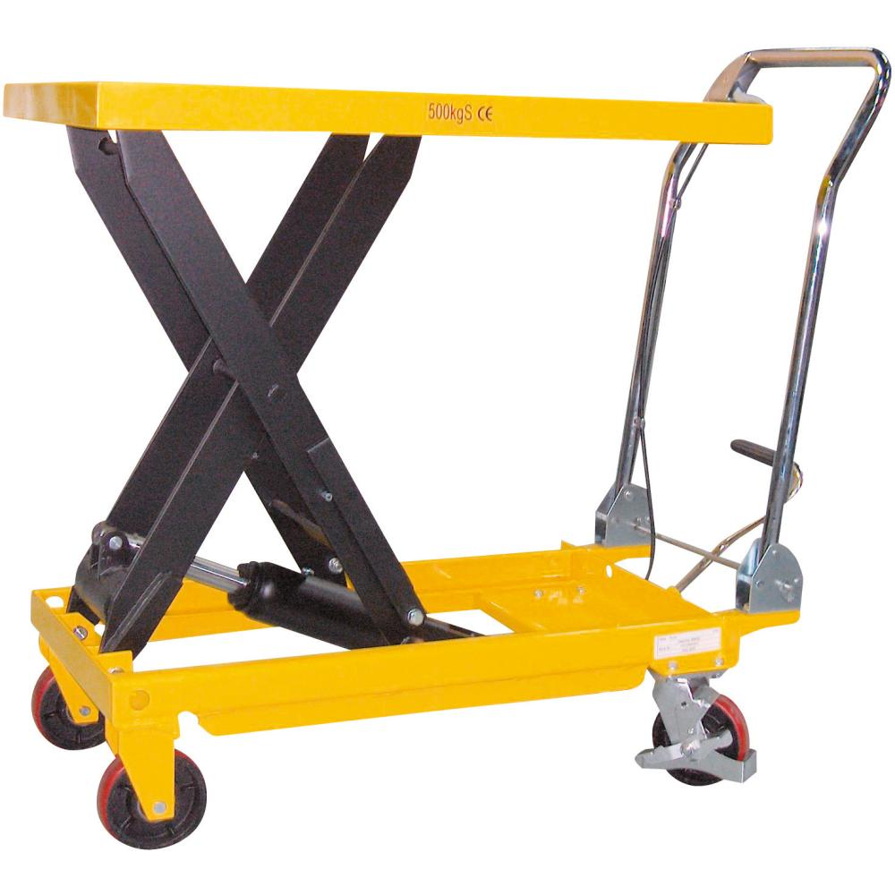 Scherenhubtisch, fahrbar, Modell TF 500 kg 50